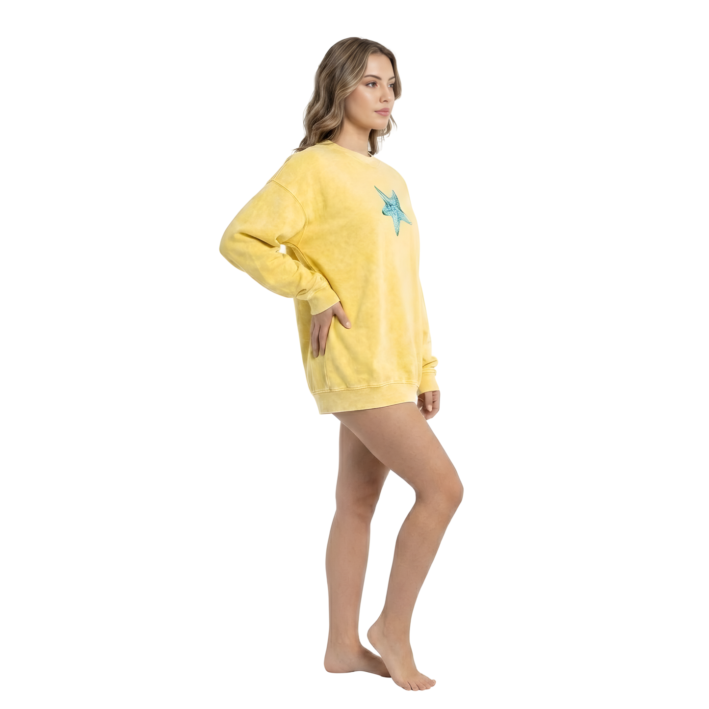 Coastal Starfish Mineral Sweatshirt