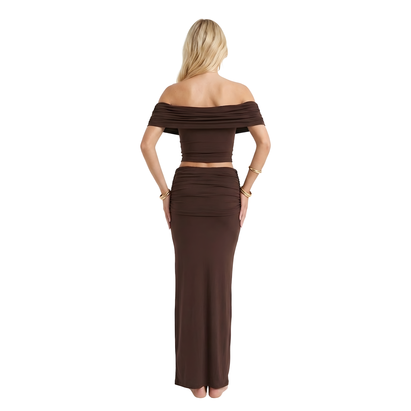 Starfish Luxe Off-Shoulder Set
