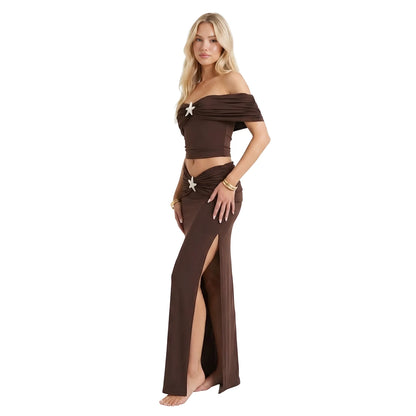Starfish Luxe Off-Shoulder Top