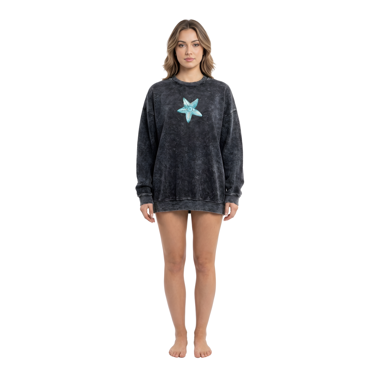 Coastal Starfish Mineral Sweatshirt