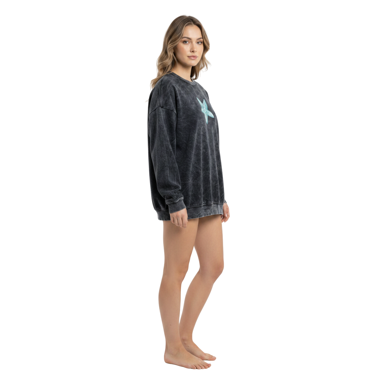 Coastal Starfish Mineral Sweatshirt