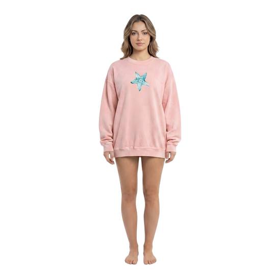Coastal Starfish Mineral Sweatshirt