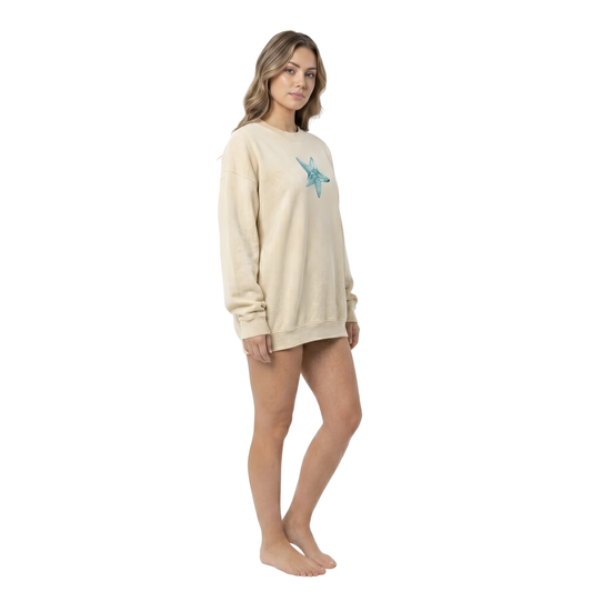 Coastal Starfish Mineral Sweatshirt