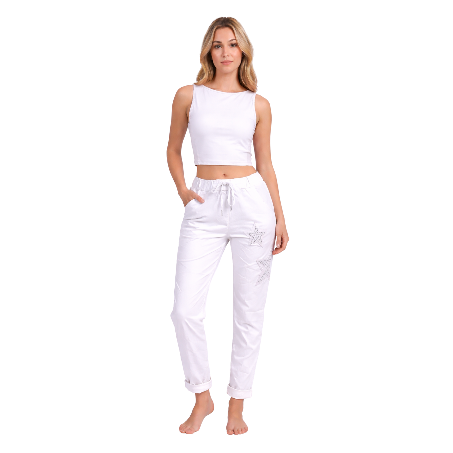 Stella Rhinestone Pants
