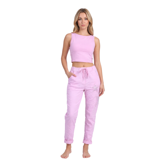 Stella Rhinestone Pants