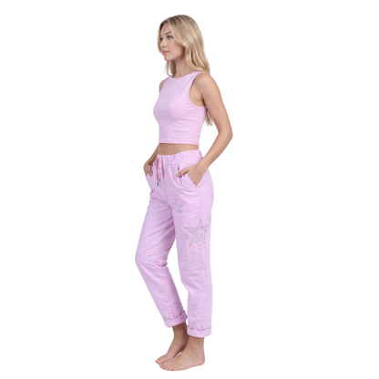 Stella Rhinestone Pants