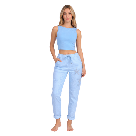 Stella Rhinestone Pants