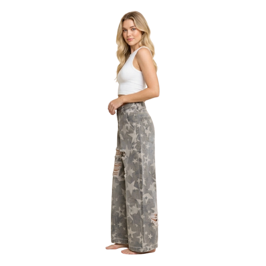 Mineral Star Distressed Jeans