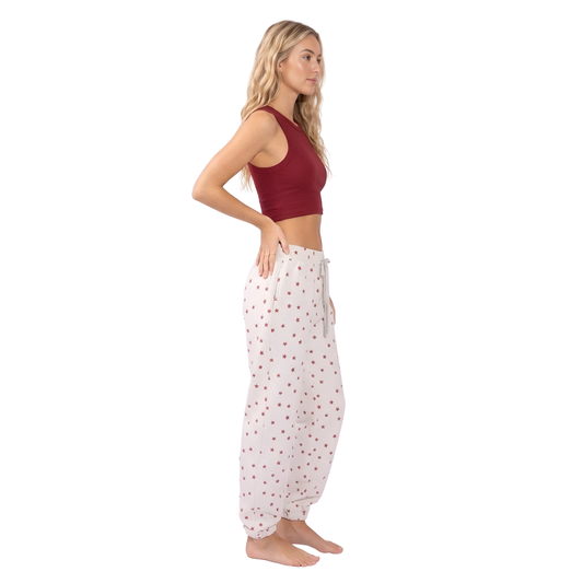 Star Print Jogger Pants