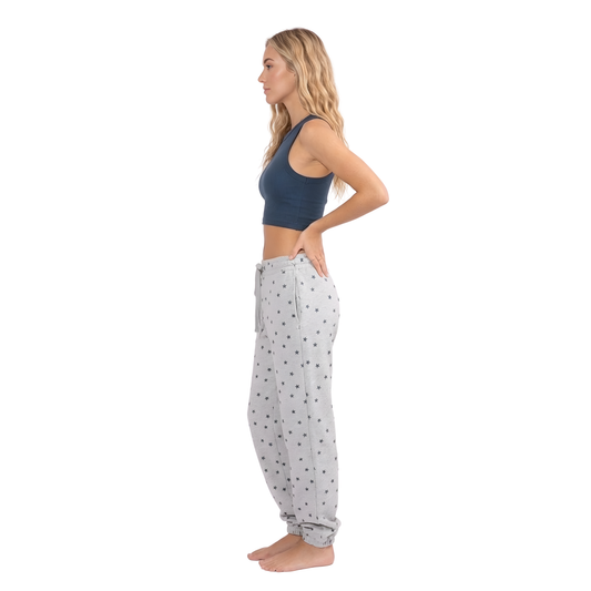 Star Print Jogger Pants
