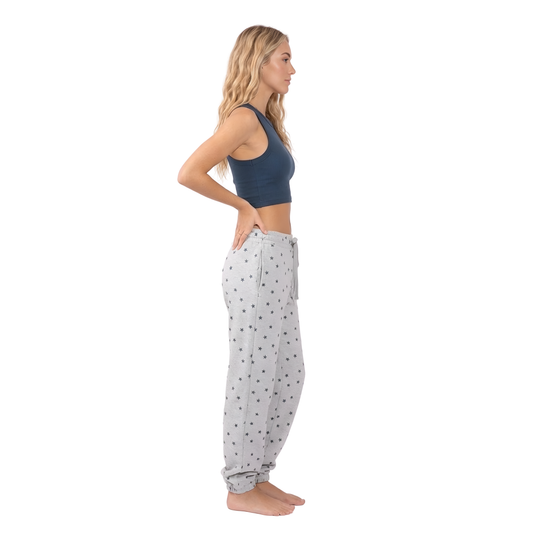 Star Print Jogger Pants