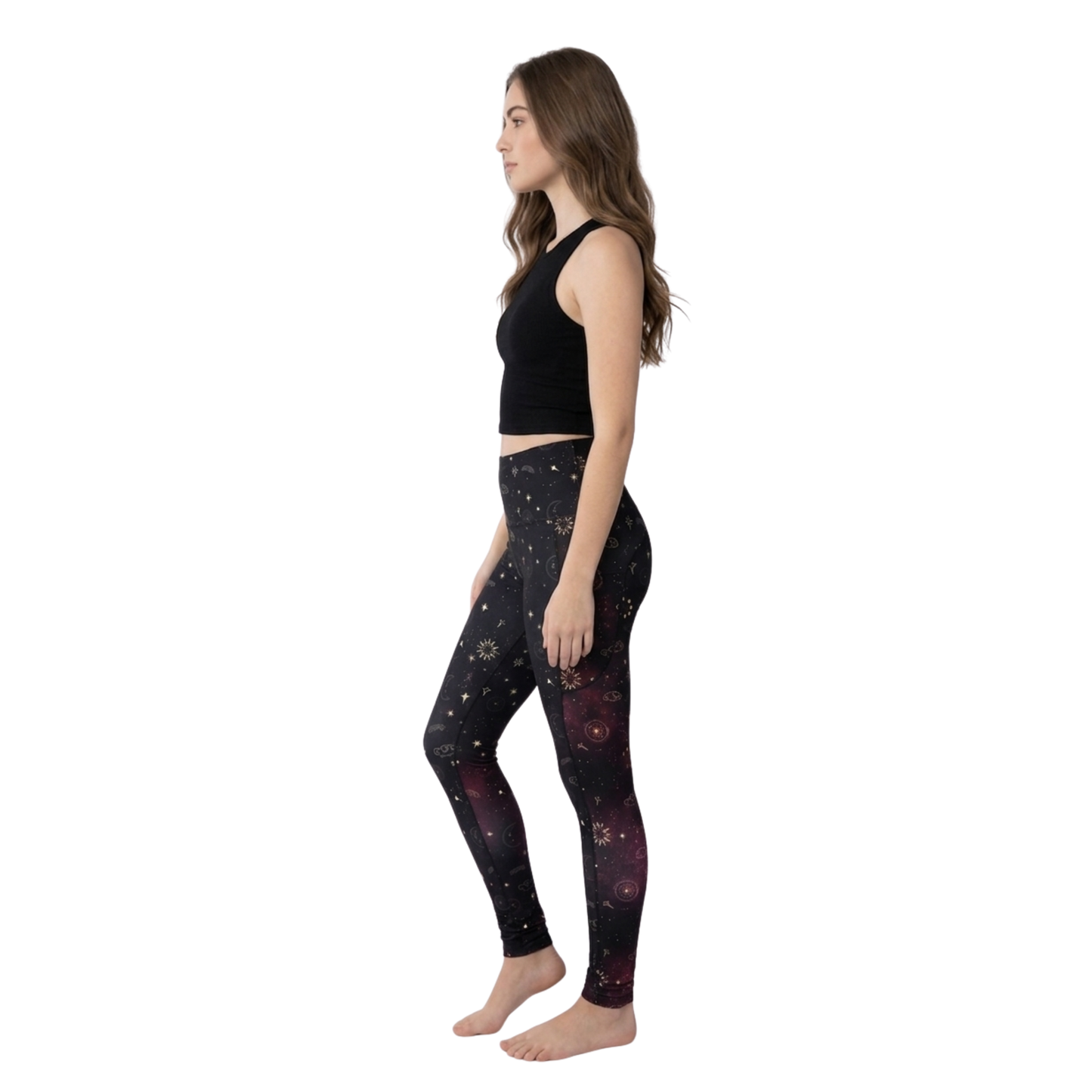 Stardust Galaxy Yoga Pants