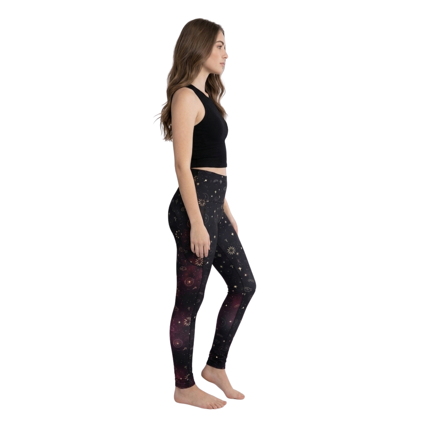 Stardust Galaxy Yoga Pants