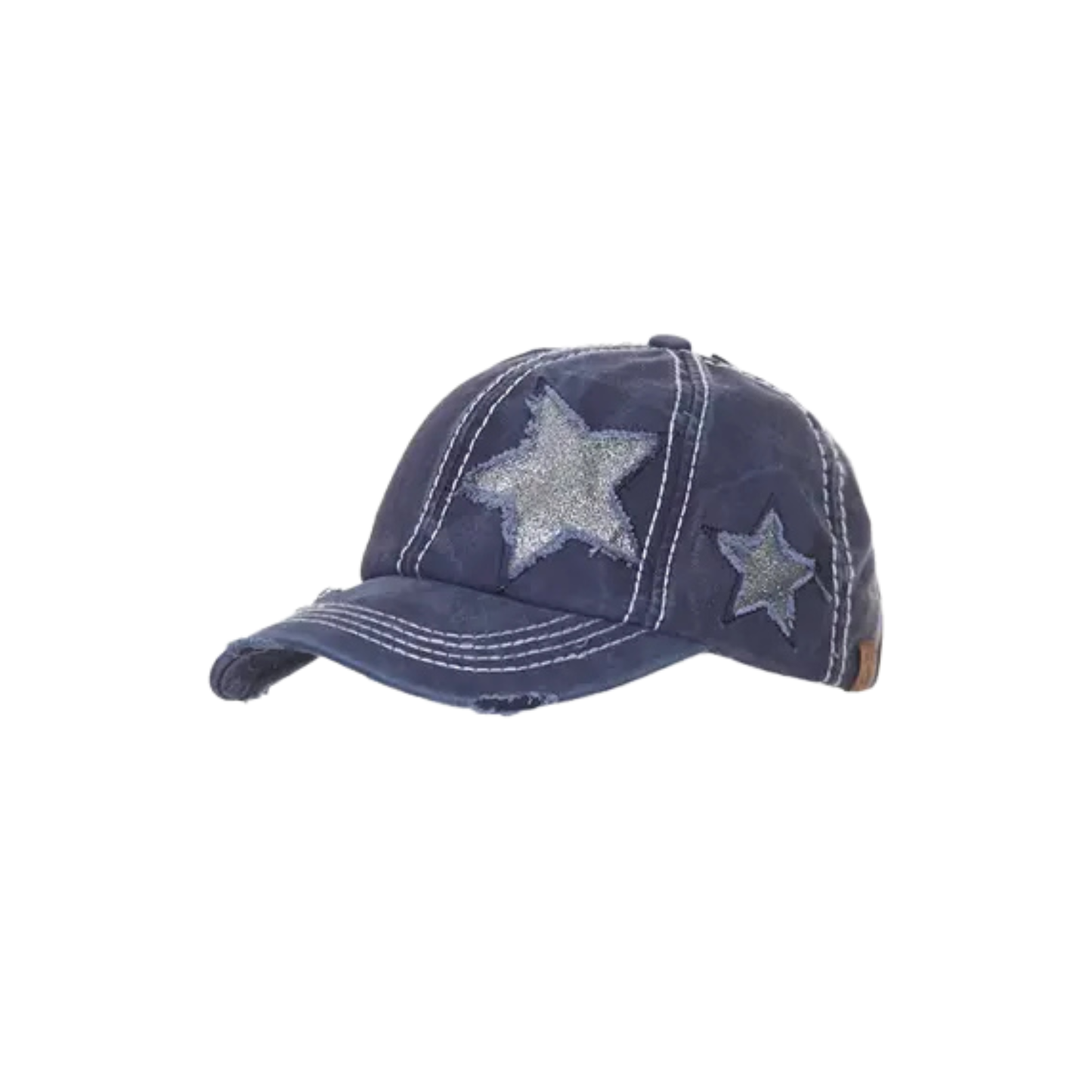 Vintage Glitter Star Cap