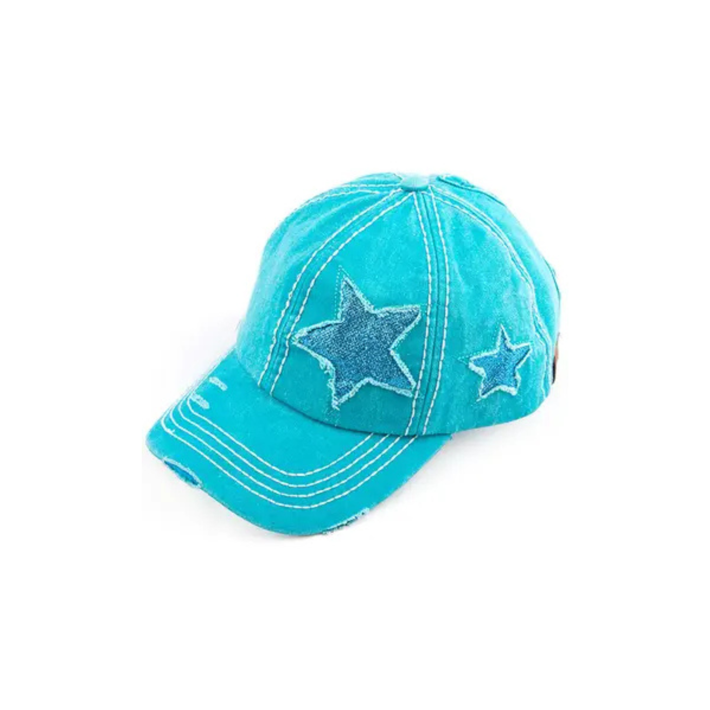 Vintage Glitter Star Cap