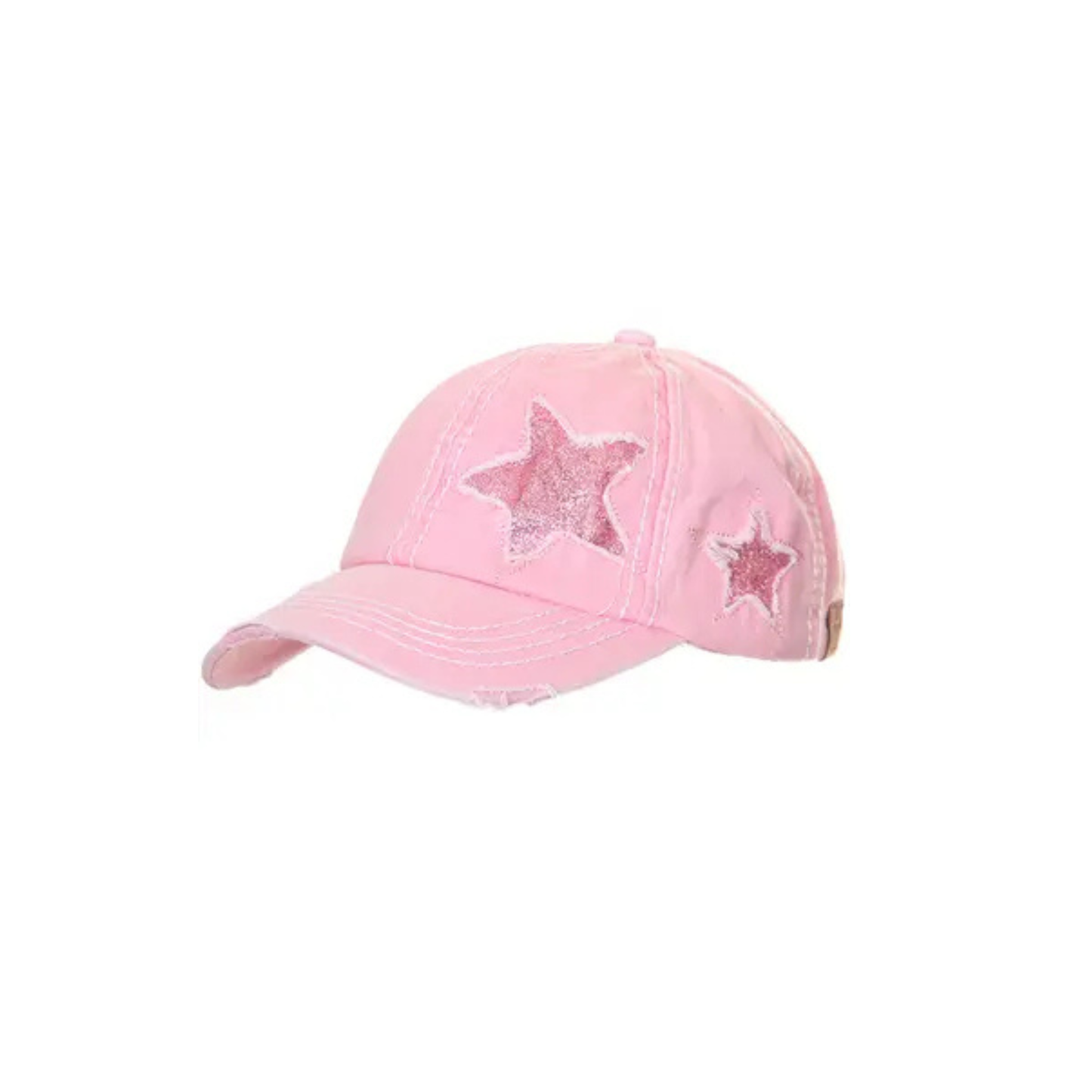 Vintage Glitter Star Cap